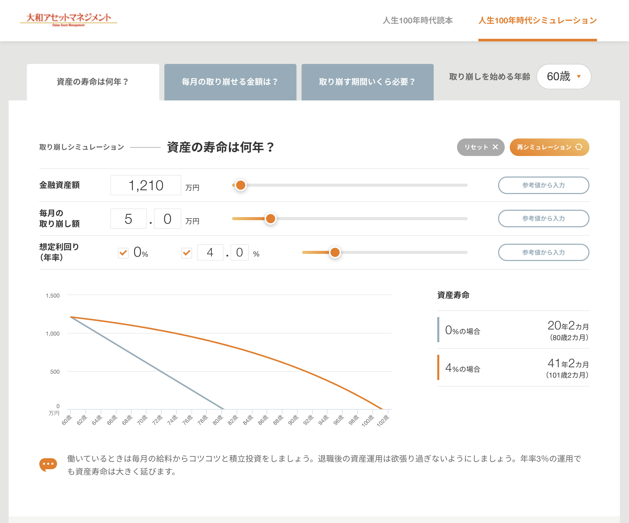 取り崩し